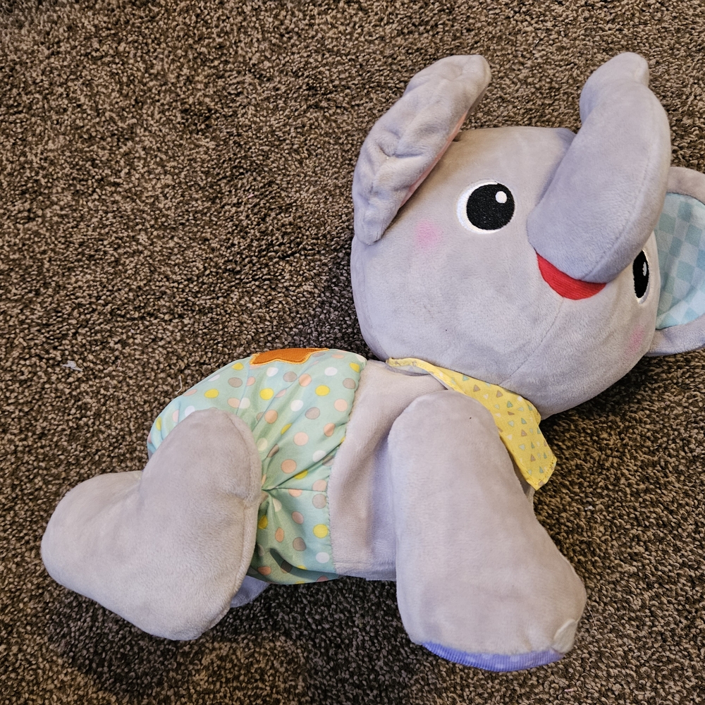 Gray Elephant Plush Toy